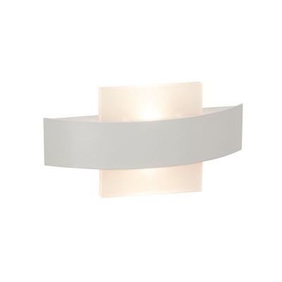 Plast vägglampa vit, Florencia, 3,5W, 3000K LED