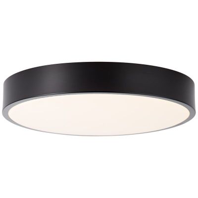 Modern plafond svart, Asude, 12W, 3000K LED
