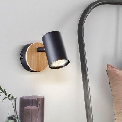 Modern väggspotlight brun, Karam