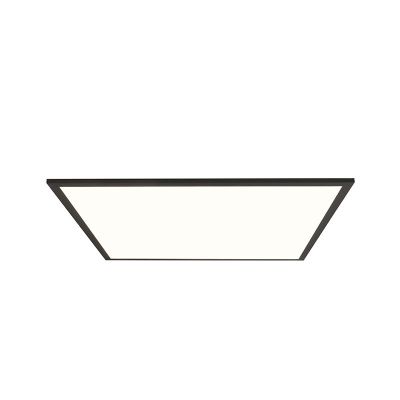 Modern LED panel taklampa svart, Bojan, 40W, 4000K LED