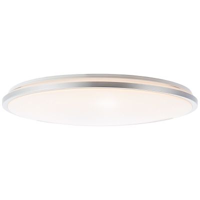 Modern plafond vit, Haron, 60W, justerbar ljusfärg LED, met fjärrkontroll