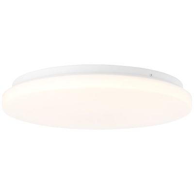 Plast plafond vit, Julie, 18W, 3000K LED