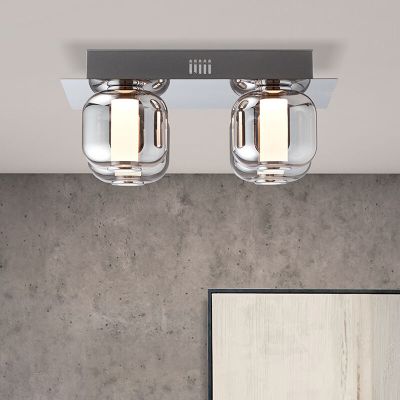 Design taklampa krom, Emmely, 22W, 3000K LED