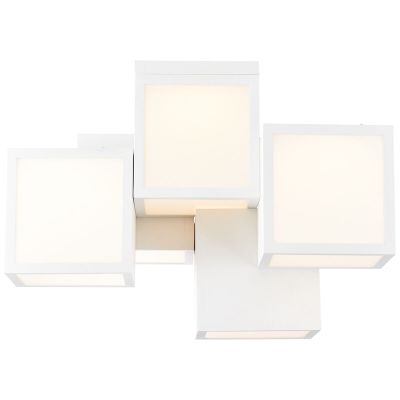 Modern taklampa vit, Aysun, 40W, 3000K LED