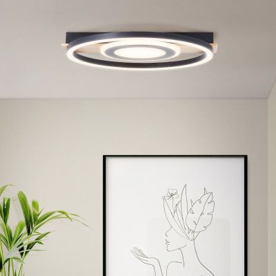 Design plafond brun, Konrad, 20W, 3000K LED