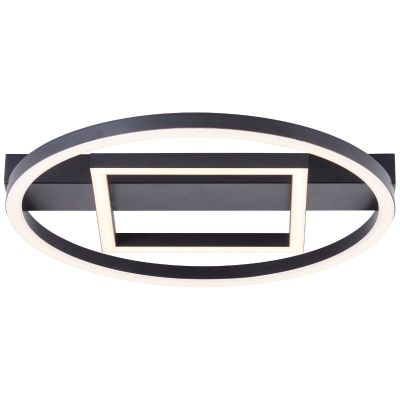 Design plafond svart, Konrad, 20W, 3000K LED