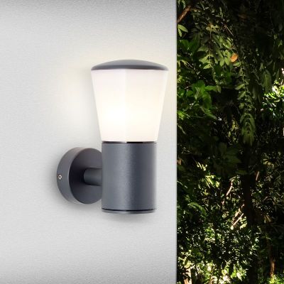 Modern utelampa antracit, Rawi, IP44