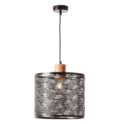Trä fönsterlampa svart, Sherona