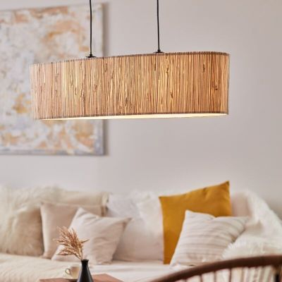 Rustik fönsterlampa beige, Wenda