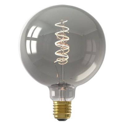 Dimbar Calex E27 filamentlampa grå, 4W, 1800K