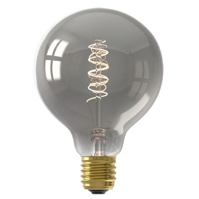 Dimbar Calex E27 filamentlampa grå, 4W, 1800K