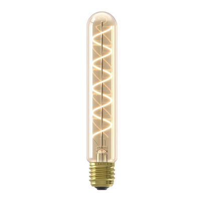 Dimbar Calex E27 rörlampa LED bärnstensfärgad, 2,5W, 2100K