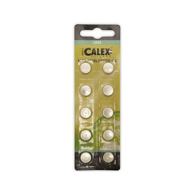 10-pack knappcell LR44 1,5V Ø11,6x5,4mm