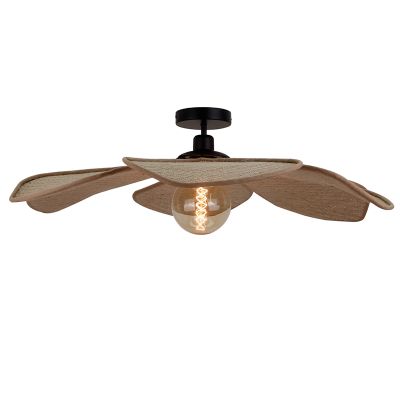 Rustik taklampa beige, Vere