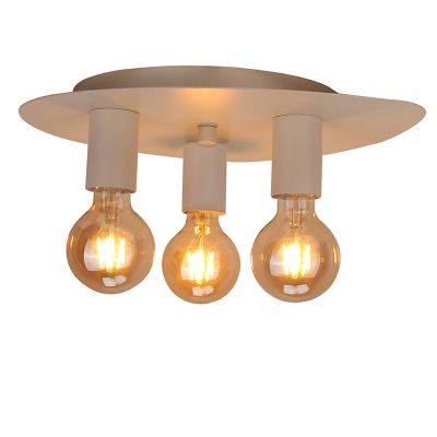 Metall spotlight tak krämfärgad, Leilani