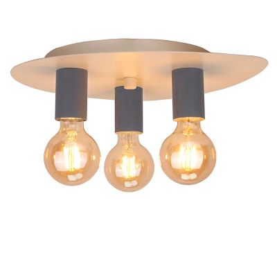 Metall taklampa blå, Leilani