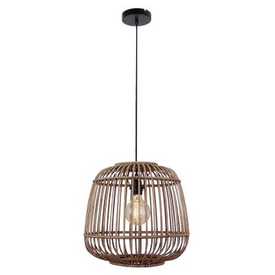 Rustik fönsterlampa brun, Cherine