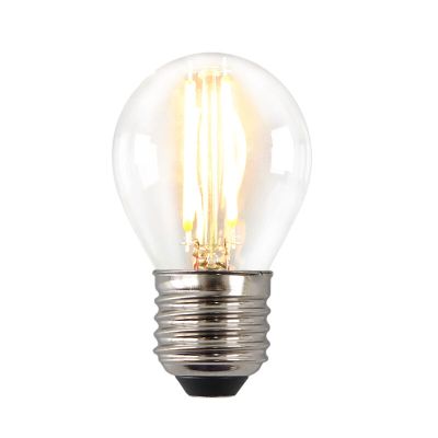 Dimbar Olucia E27 LED lampa, P45, 3w, Transparent glas, 2700k