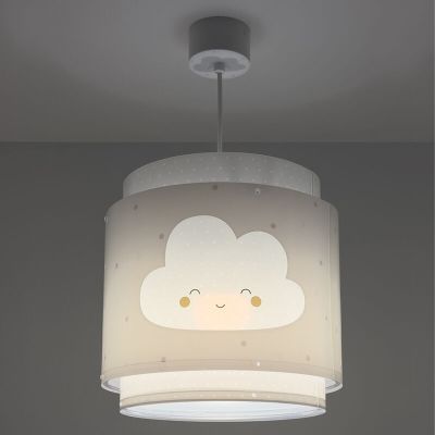 Grå fönsterlampa barn plast, Dreams