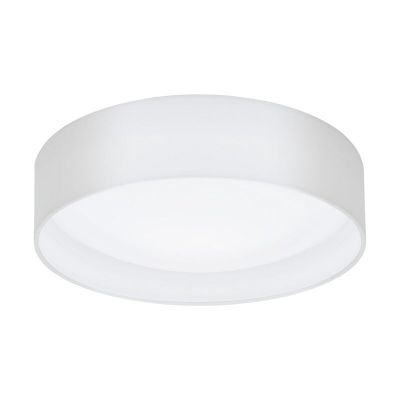 Vit modern plafond tyg, Abano, 12W, 3000K LED