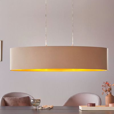 Guld modern fönsterlampa tyg, Terme