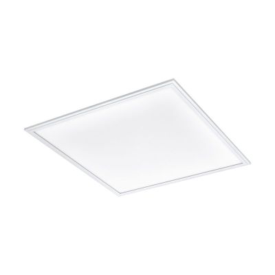 Vit modern plafond aluminium, Cathy, 40W, 4000K LED
