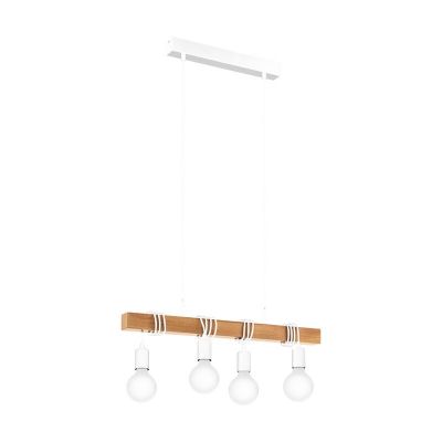 Trä fönsterlampa vit, Anton