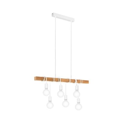 Trä fönsterlampa vit, Anton