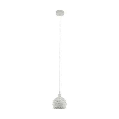 Vit modern fönsterlampa stål, Silva