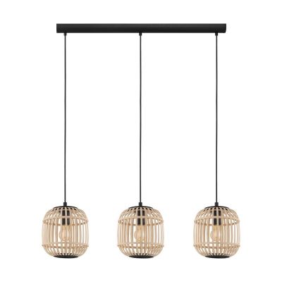 Rustik fönsterlampa trä, Ankie