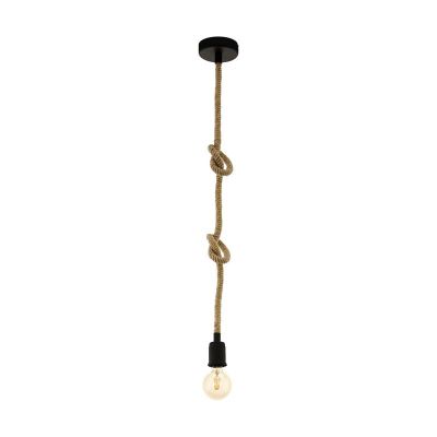 Svart industri fönsterlampa stål, Simeon