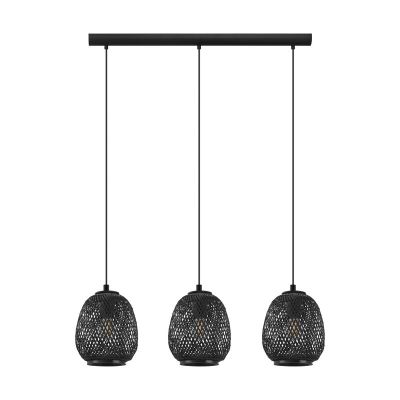 Trä fönsterlampa svart, Nicole