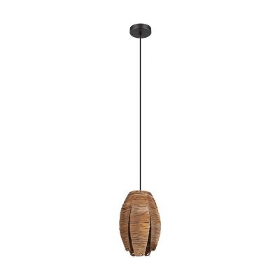 Trä fönsterlampa brun, Joyca