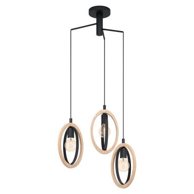 Rustik fönsterlampa trä, Angeline