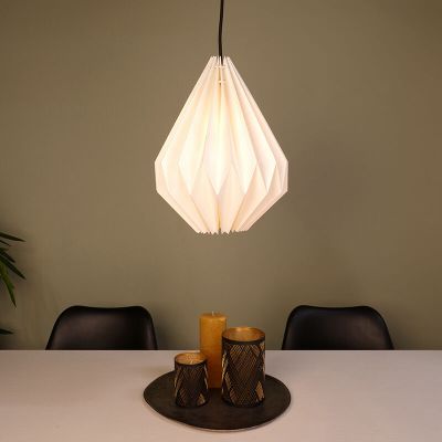 Papper fönsterlampa vit, Leco