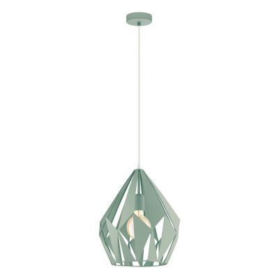 Grön design fönsterlampa metall, Acri