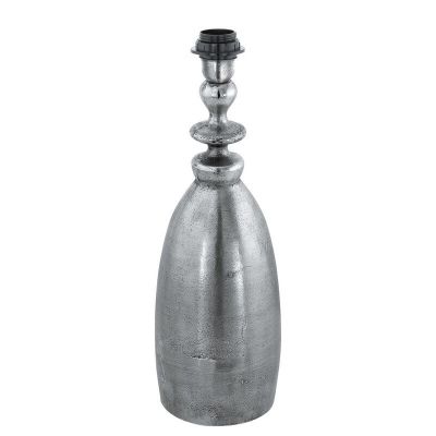Nickel retro bordslampa aluminium, Abdel, med brytare