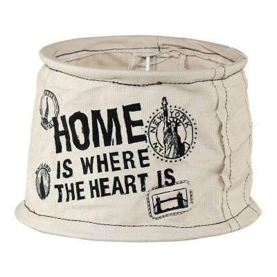 Lantlig lampskärm Noah Textile/Linne Mörkgrå