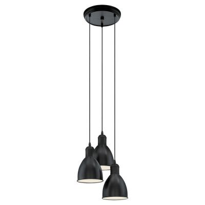 Svart industri fönsterlampa metall, Lavinio