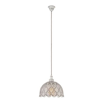 Vit orientalisk fönsterlampa stål, Abdelrahman