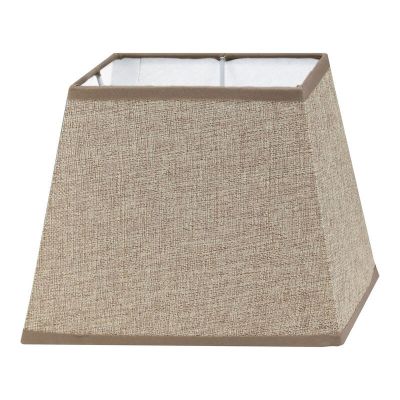 Lantlig lampskärm Noah Textile Ljusbrun