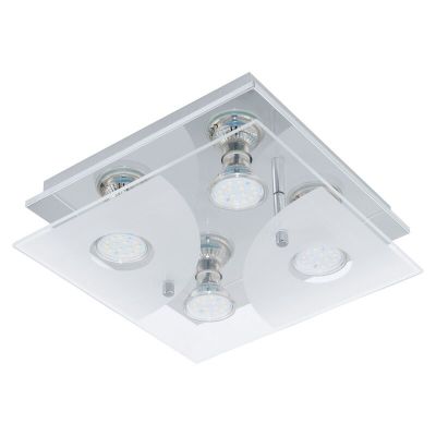 Krom modern plafond rostfritt stål, Annelinde
