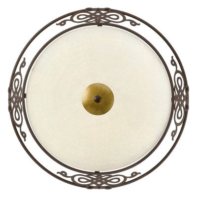 Brun klassisk plafond glas, Denia