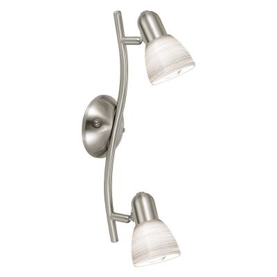 Nickel spotlight tak stål, Alem