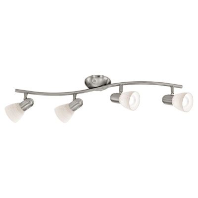 Nickel spotlight tak stål, Alem