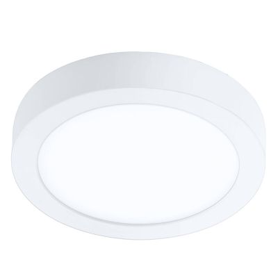 Vit smart taklampa plast, Geraldo, 16,5W, varm till kall vit justerbar LED, IP44