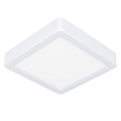 Vit plafond plast, Geraldo, 11W, 3000K LED