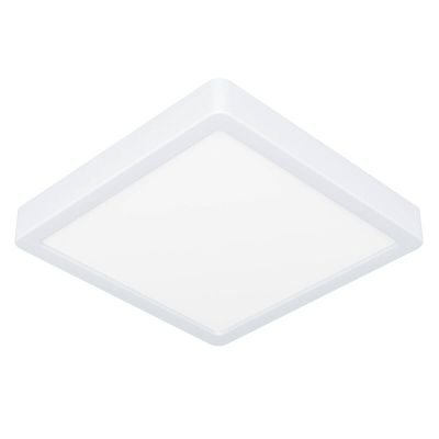 Vit plafond plast, Geraldo, 17W, 3000K LED