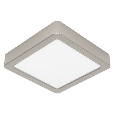 Nickel plafond plast, Geraldo, 11W, 3000K LED