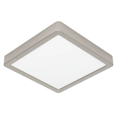 Nickel plafond plast, Geraldo, 17W, 3000K LED